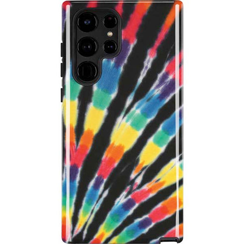 Liquid Blue Tie Dye - Rainbow Galaxy S25 Ultra Impact Case